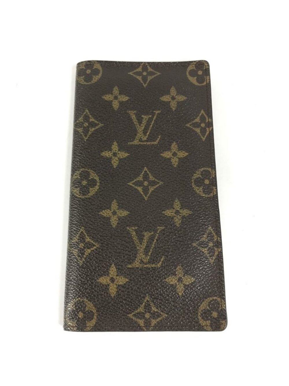 Louis Vuitton Wallet Porte Valeurs Cartes Credit Monogram Canvas Brown